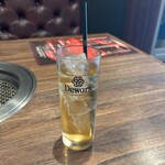 炭火焼肉 久 - ジンジャエール