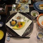 深山荘　高見屋 - 夕食(1)