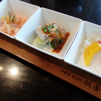 中国菜 老四川 飄香 銀座三越店 - 前菜3種