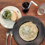 Musee Bistroyama - アサリのクリームパスタ1750円