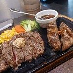 いきなりステーキ - 赤身ロースとトッピングバーグ