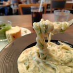 Musee Bistroyama - アサリのクリームパスタ1750円