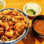 光村 - スペシャルかき揚げ丼