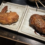 炭火焼鳥みなしげ - 2025/6/26 ディナーで利用。料理の様子。