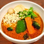 SOUP CURRY KING - 納豆挽肉カリー