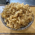 井筒 - ボリュームあるかき揚げ