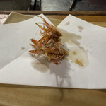 井筒 - 先ほどのエビのアタマ