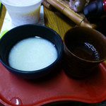 いっぷく庵 - 冷しあまざけと千種２８（自然草配合茶）
