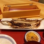 上越木田食堂 - 秋刀魚の塩焼き