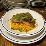 ＆GRILL - あいなめ　と、クスクスこれにスープかけます