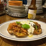 ＆GRILL - カポナータ　松の実チーズも美味しい