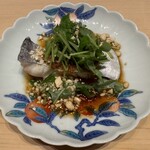 佐たけ - 太刀魚の酒蒸し　◎