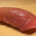 佐たけ - トロ　◎　　　熱々のシャリへ