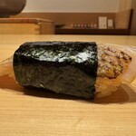 佐たけ - ノドグロ　　熱々のシャリへ