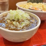 めん和正 - ✅つけ麺中盛り(1.5玉)¥950
      ✅味玉¥50
      　※今回も定番の『ネギ多め』も申告❣️
