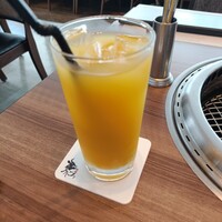 焼肉うしごろ 銀座店 - マンゴージュース
