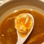 めん徳 二代目 つじ田   麹町店 - ブランデー香る味玉は、ヤバ杉