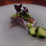 馳走西健一 - 今朝揚がった泳がせの鯵