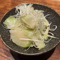 TexturA - 長ネギと緑ザーサイ