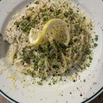 タベルナ・バルボーネ - レモンとピスタチオのパスタ（秒でなくなった）