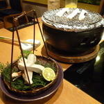 木曽路 岐阜店 - 焼き松茸1,200円（税別）