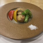 鉄板焼LOJI - 美しい野菜ソテー