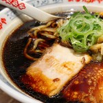 まるたかや - ブラックラーメン＋太麺