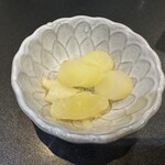 たつみ寿司 - 新生姜の芽