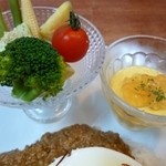 珈琲Jenico - 季節野菜のディップ＆野菜のムース