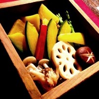 えりも亭LUXE - 野菜のセイロ蒸し☆
                かぼちゃもジャガイモも甘くて美味しー♪
                欲を言えば量が少ない…(^_^