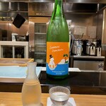 江戸前鮨 ぬけさく - ドリンク写真:まんさくの花 純米吟醸 サマースノーマン