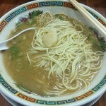 長浜ラーメンMOYORI - MOYOROU「もよ老」替玉＋にんにく