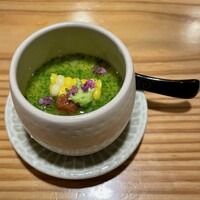 江戸前鮨 ぬけさく - 冷製茶碗蒸し