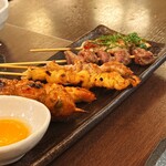 名古屋再生酒場 みつえもん  - 串焼き6種盛合わせ