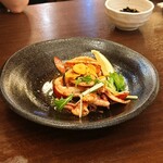 名古屋再生酒場 みつえもん  - イカのガーリックバター醤油