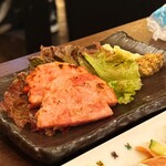 名古屋再生酒場 みつえもん  - 明宝ハム炙り焼き