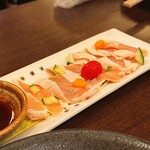 名古屋再生酒場 みつえもん  - ササミたたきポン酢