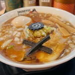 津軽煮干中華蕎麦 サムライブギー - ブギー式焙煎深煎り煮干し＋味玉