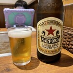 キリンヤ - 瓶ビール（中瓶）サッポロ赤星630円