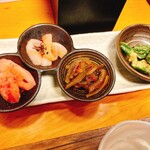 武定 - お通しどれも美味しい