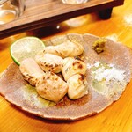 武定 - 白子焼き。ぷつんとトロッと美味しい