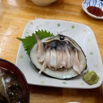 北のどんぶり屋 滝波食堂 - ホッキ貝アップ