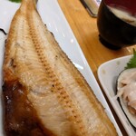 北のどんぶり屋 滝波食堂 - しまほっけアップ