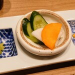 TONKATSU KEITA - 漬物、わさび、からし