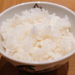 TONKATSU KEITA - ご飯は、ツヤツヤしてて美味しい