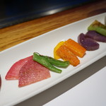 鉄板焼 ひだ - 焼き野菜