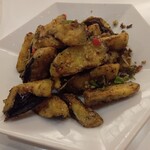 中華居酒屋 富盛 - 揚げ茄子山椒
