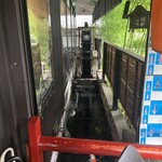 越後そば 弥彦 - 入口手前