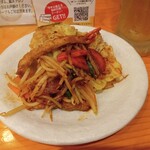 麺場 田所商店 - 特製味噌仕立て野菜炒め