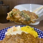 ヌードル＆スパイスカレー 今日の1番 - 大好きなチーズキーマ　あっぷ♪